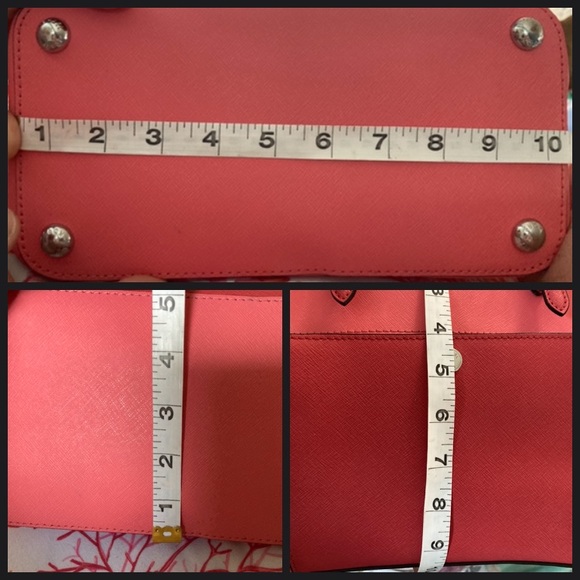 🍉🍉MIchael Kors 🍉🍉Colorblock Coral/Watermelon - Picture 13 of 15